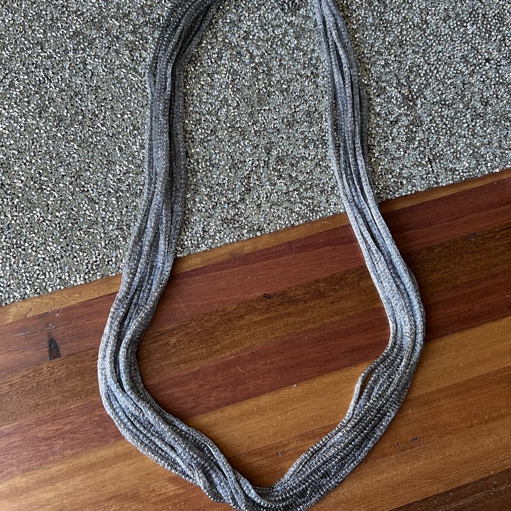 Elegant Silver-Toned Necklace